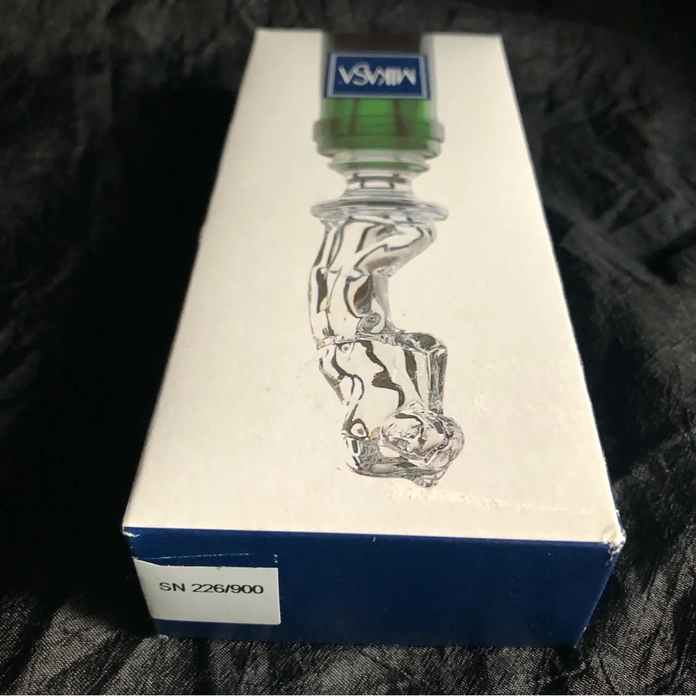 Vintage Mikasa Crystal Bottle Stopper - Bogey Golfer - Picture 5 of 15